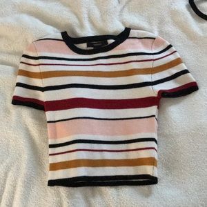 striped top